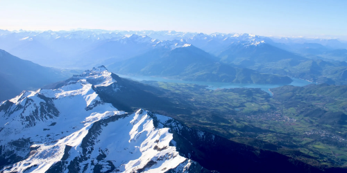 Vol en montgolfière - Lac de Serre Ponçon