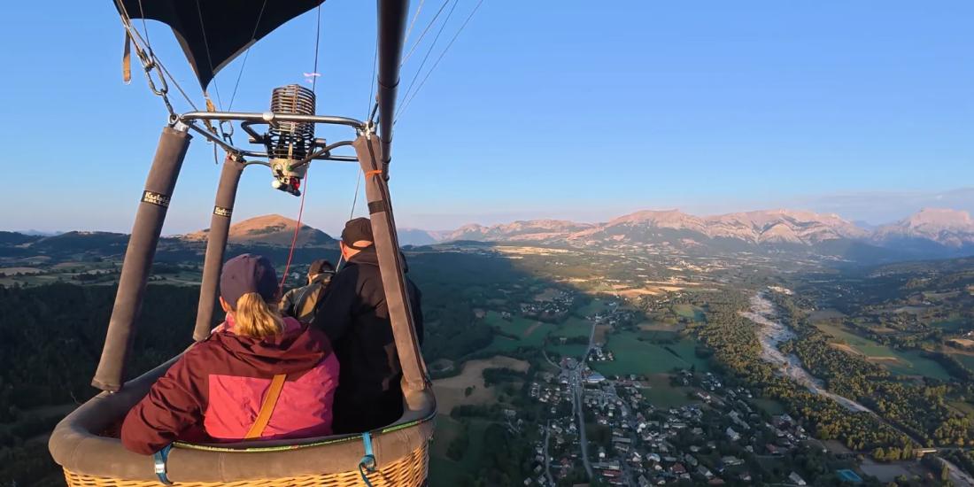 Vol en montgolfière
