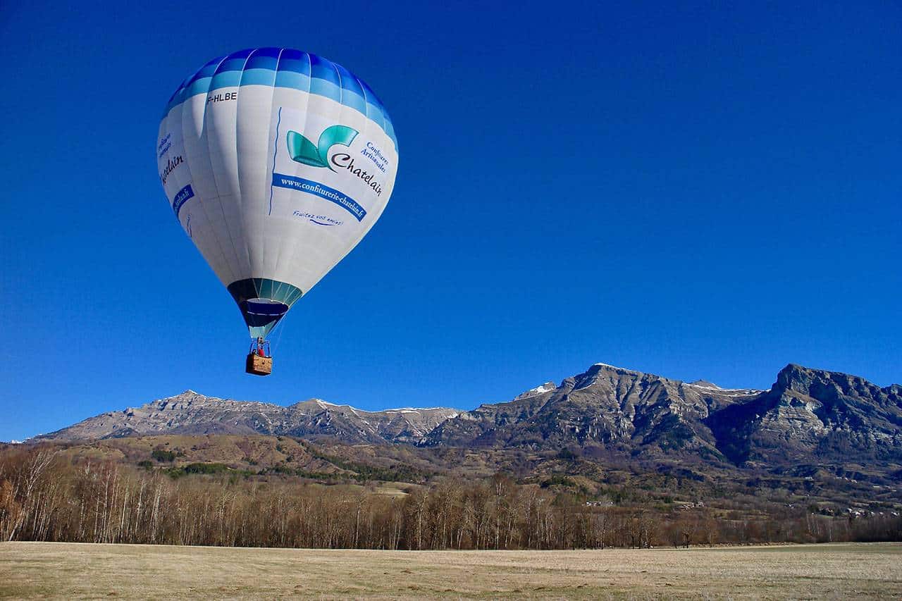 montgolfière vol champsaur