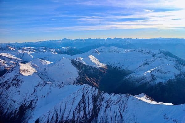 Vol prestige d'altitude Montgolfière Montagne panorama sur le Queyras l'Ubaye et Champsaur