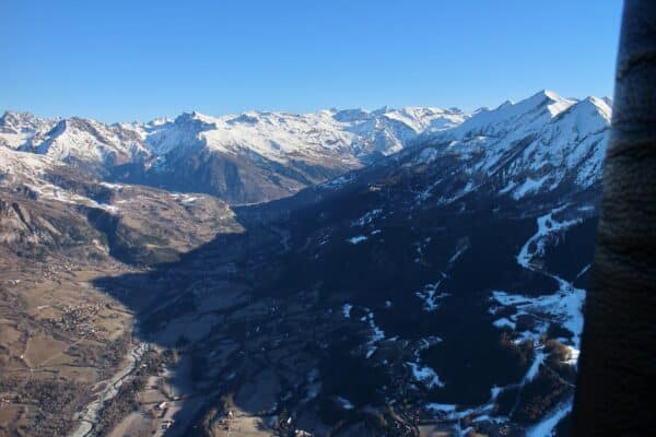 Le Sirac, Orcières, les Autanes, sommets sous la neige