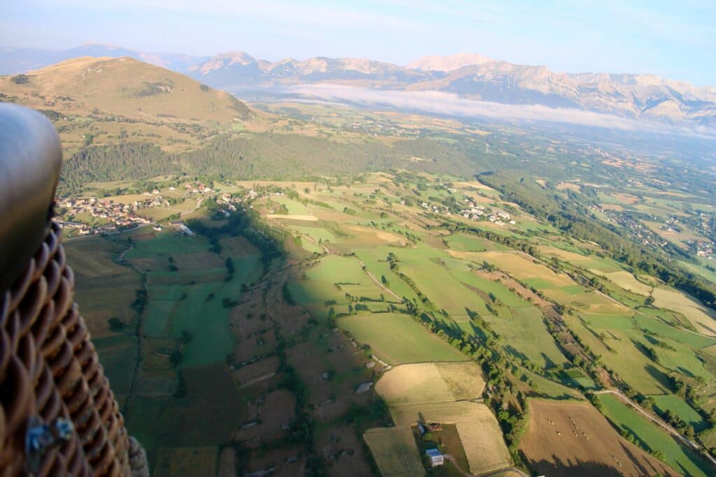 Vol Montgolfière Champsaur en été