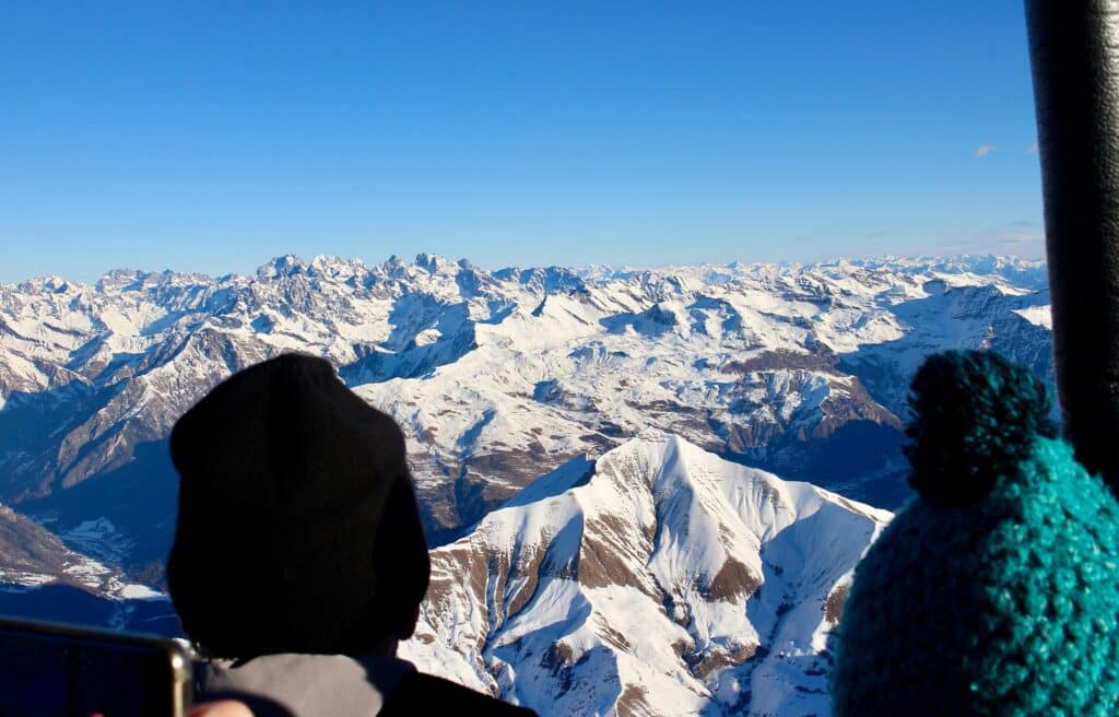 Un vol en Montgolfière unique dans les hautes alpes, Objectif 3000 m d'altitude