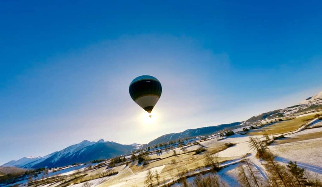 Vol du ballon éco-responsable